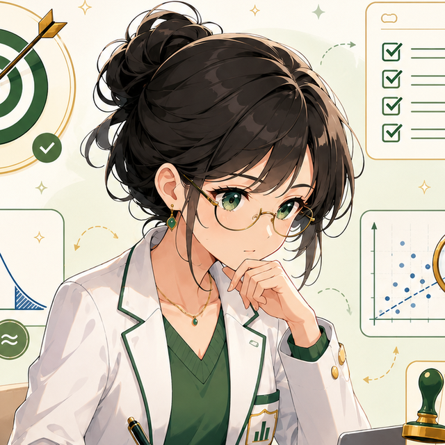 Statistician judgment illustration